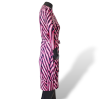 Vestido Dianne Von Fusternberg Estampado Rosa-38