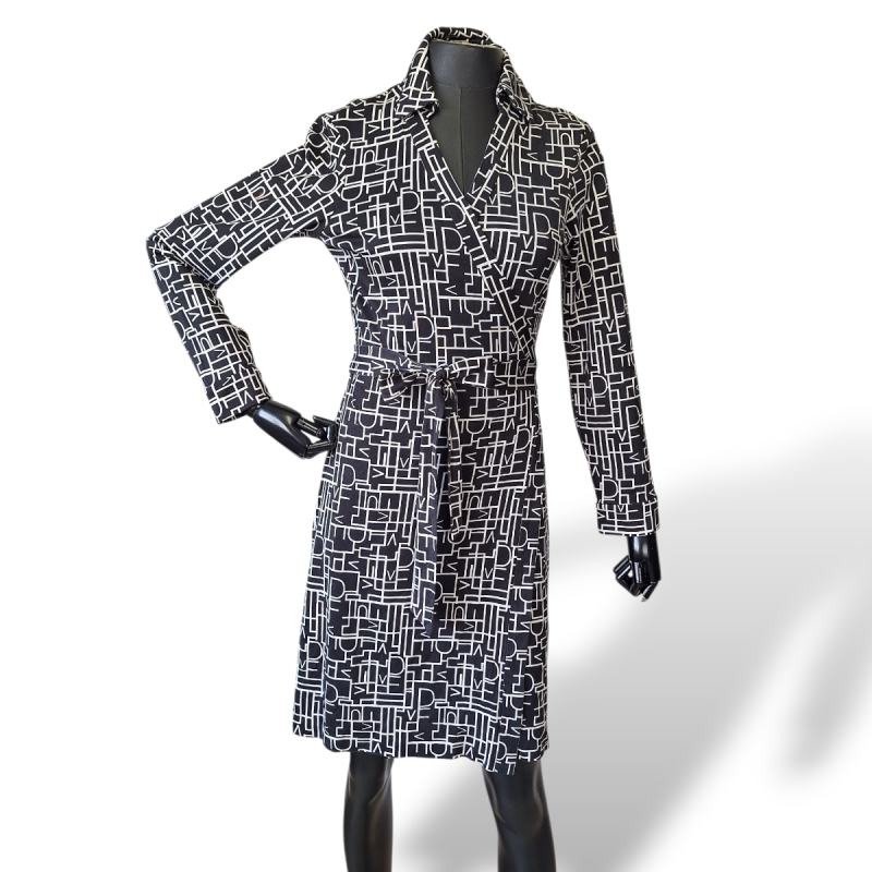 Vestido Diane Von Furstemberg Estampado-36 Vestido Diane Von Furstemberg Estampado-36