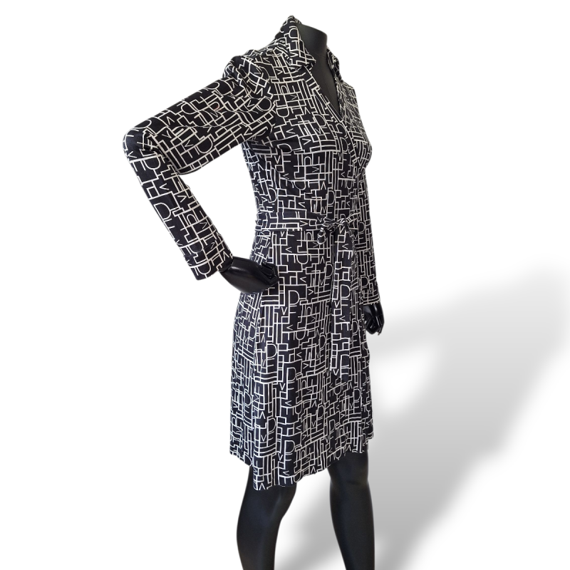 Vestido Diane Von Furstemberg Estampado-36 Vestido Diane Von Furstemberg Estampado-36