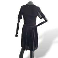 Vestido Christian Dior Plissado Preto - 38