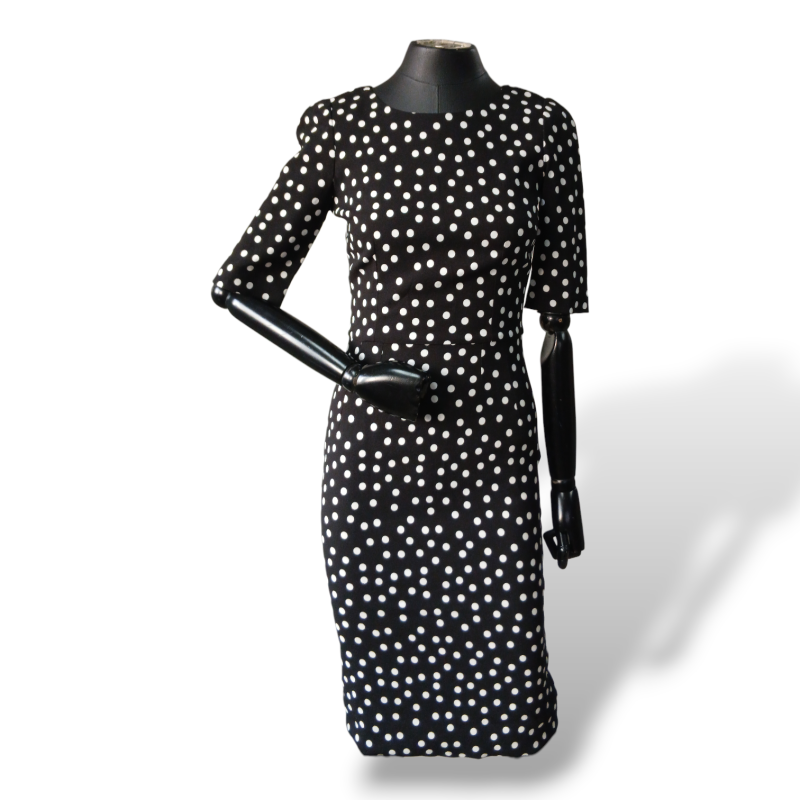 Vestido Dolce &amp; Gabbana Estampado Poá - 38 