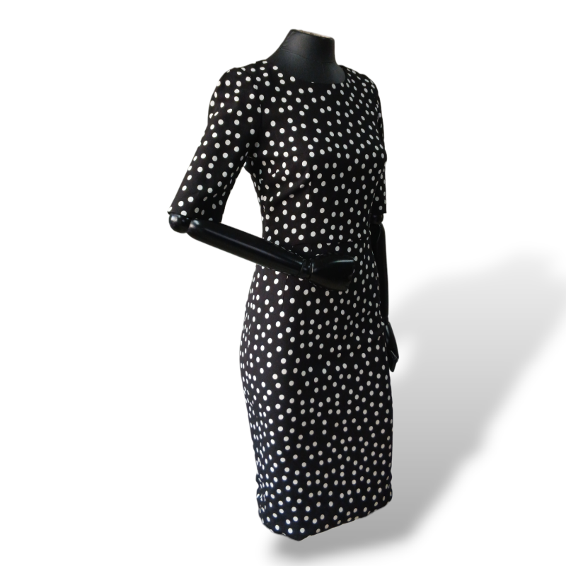 Vestido Dolce &amp; Gabbana Estampado Poá - 38 