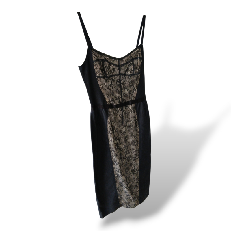 Vestido Dolce &amp; Gabbana Preto Renda - 34