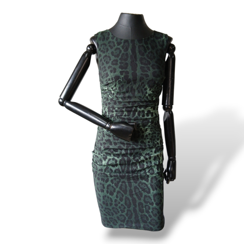 Vestido Dolce &amp; Gabbana Estampado Verde - 38