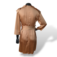 Vestido Emporio Armani Seda Bronze - 38