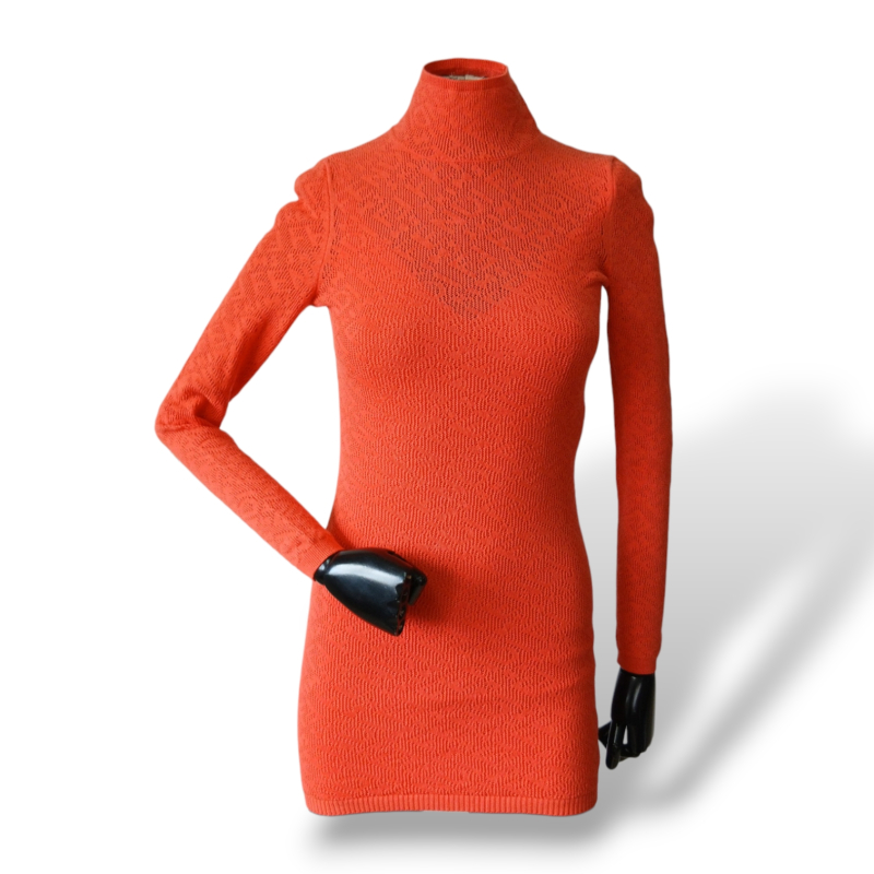 Vestido Fendi Mini Salmão - 34