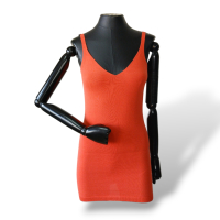 Vestido Fendi Mini Salmão - 34 Vestido Fendi Mini Salmão - 34