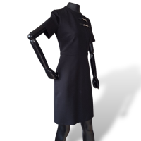 Vestido Gucci com Detalhe na Frente Preto-M