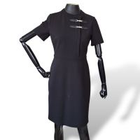 Vestido Gucci com Detalhe na Frente Preto-M