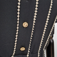 Vestido Gucci Preto e Branco-PP