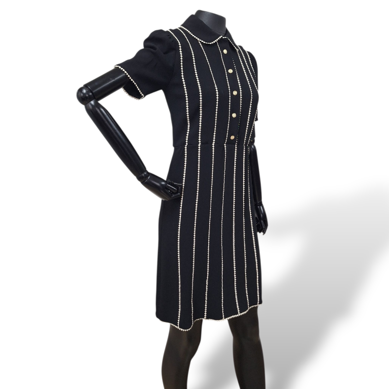 Vestido Gucci Preto e Branco-PP