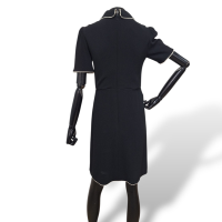 Vestido Gucci Preto e Branco-PP