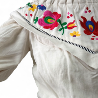 Vestido Midi Iorane Areia Bordado - 36 