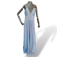 Vestido Leena Mac Duggal Azul-46