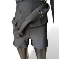 Vestido Lolitta Preto Detalhes-M