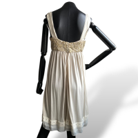 Vestido Louis Vuitton Bege-38