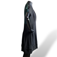 Vestido Louis Vuitton Preto com Verde - 36