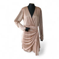 Vestido Lu Monteiro Lurex Dourado - 42