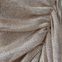 Vestido Lu Monteiro Lurex Dourado - 42