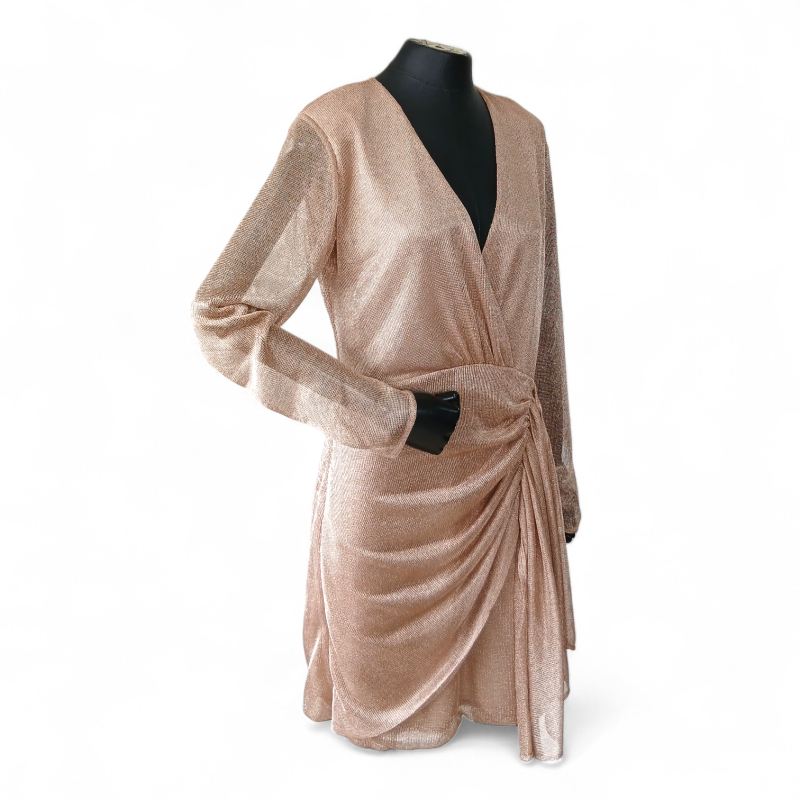 Vestido Lu Monteiro Lurex Dourado - 42