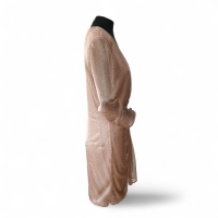 Vestido Lu Monteiro Lurex Dourado - 42