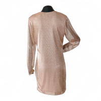 Vestido Lu Monteiro Lurex Dourado - 42