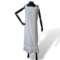 Vestido Adriana Degreas de Linho Off White-M