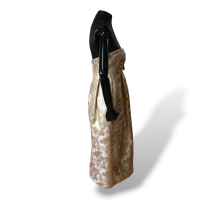 Vestido D-Gaia Dourado Adamascado-36