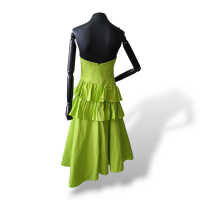 Vestido Marchesa Verde Limão-40