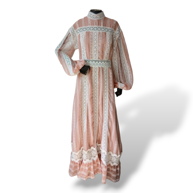 Vestido LN Rose com Renda Guipir - M