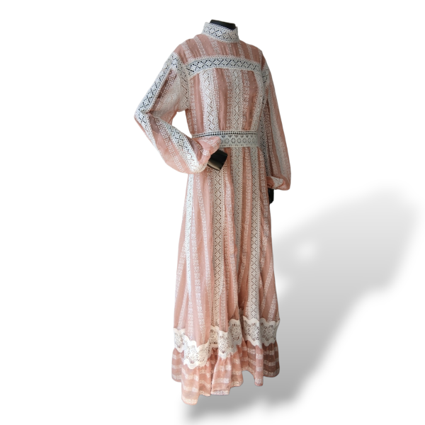 Vestido LN Rose com Renda Guipir - M