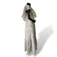 Vestido En Saison Branco Florido - M