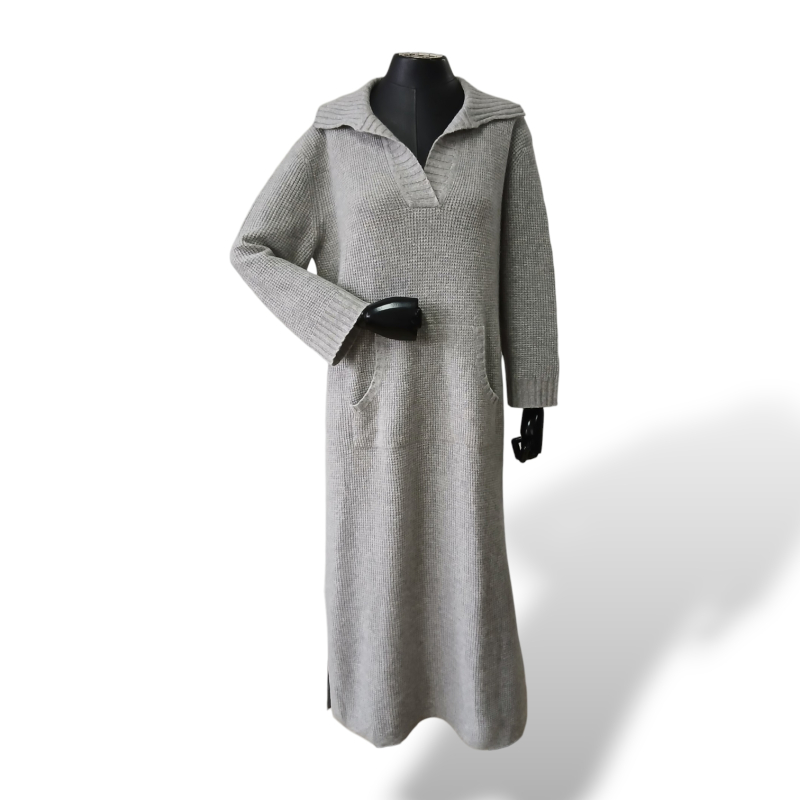 Vestido Neiman Marcus Cashmere Cinza - M 