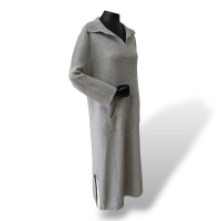 Vestido Neiman Marcus Cashmere Cinza - M Vestido Neiman Marcus Cashmere Cinza - M