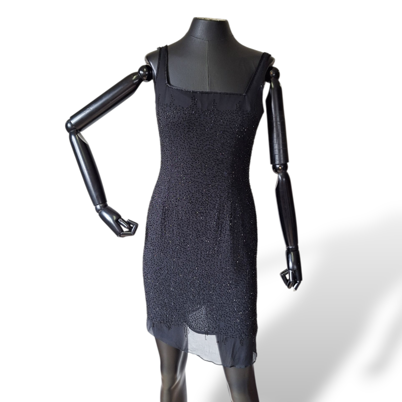 Vestido Myriam Giuliani Bordado Preto-P Vestido Myriam Giuliani Bordado Preto-P