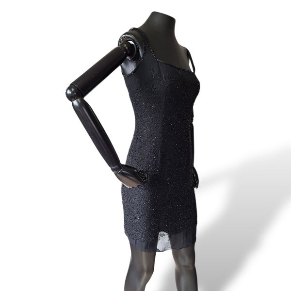 Vestido Myriam Giuliani Bordado Preto-P