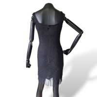 Vestido Myriam Giuliani Bordado Preto-P Vestido Myriam Giuliani Bordado Preto-P