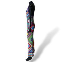 Vestido Angela Souza Bordado Colorido-PP