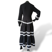 Vestido Martha Medeiros Preto e Branco-40