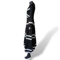 Vestido Martha Medeiros Preto e Branco-40