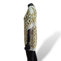 Blusa Missoni Verde com Furos - P