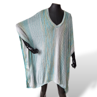 Saída de Praia Missoni Tons Azul-42