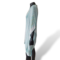 Saída de Praia Missoni Tons Azul-42