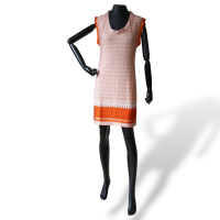 Vestido Missoni Salmão Curto-40