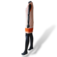 Vestido Missoni Salmão Curto-40