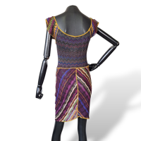 Vestido Missoni Estampado Costura Amarela - 40 Vestido Missoni Estampado Costura Amarela - 40
