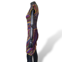 Vestido Missoni Estampado Costura Amarela - 40 Vestido Missoni Estampado Costura Amarela - 40