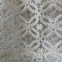 Vestido NK Store Rendado Off White - 36