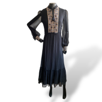 Vestido NK Preto Longo - 38