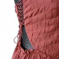 Vestido Paula Raia Seda Rosa - 38